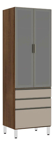 Paneleiro Torre 70cm Inox Prata Dourado C/ Connect