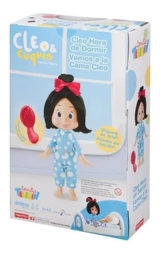 Imagen 4 de 5 de Muñeca Cleo & Cuquin La Hora De Dormir Original Fisher Price