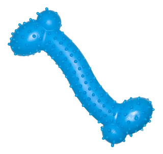 Brinquedo Mordedor Osso Resistente Emborrachado Cachorro11cm