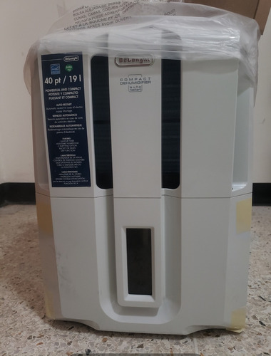 Deshumidificador Delonghi 40pt 19l Mod Dose40 Autoreinicio