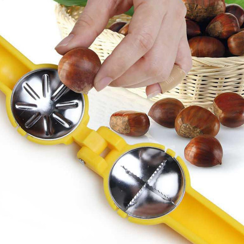 Abridor De Tuercas De Acero Inoxidable Marca X Modelo Y Amarillo
