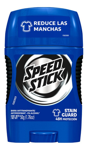 Speed Stick Stain Guard Clean antitranspirante men en barra 50gr aloe vera
