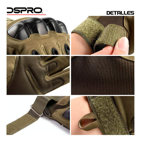 Imagen 3 de 10 de Guantes Completos Uso Rudo Moto Ciclismo Escalada Senderismo