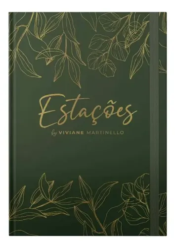 Planner Estações Capa Floral - Viviane Martinello | Parcelamento sem juros