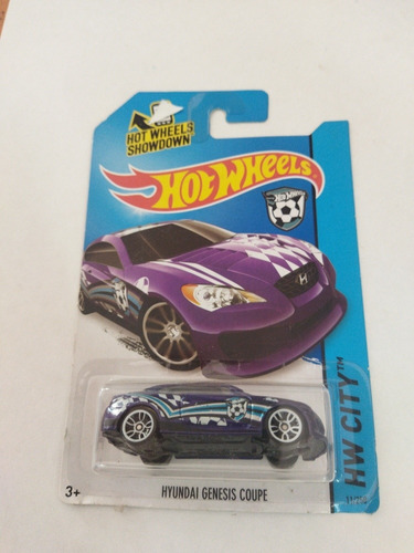 Hot Wheels Hyundai Génesis Coupé Morado Fútbol 11/250