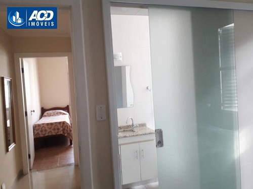 Apartamento Com 2 Dormitórios, Por R$ 500.000 - Boqueirão - Santos/sp - Ap0161