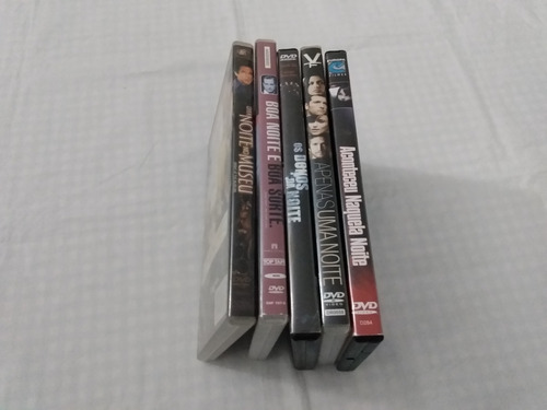 5 Dvds Uma Noite No Museu + Aconteceu Naquela Noite + 3