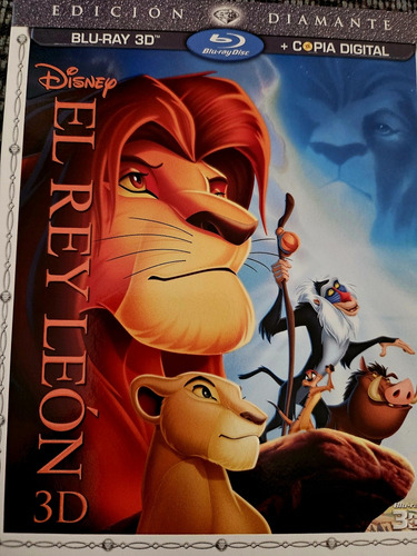 El Rey León 3d Blu-ray Edición Diamante 