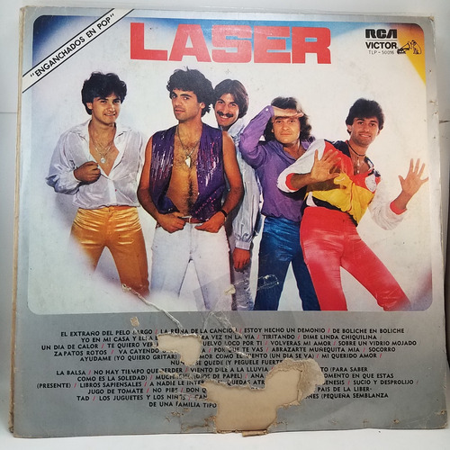 Laser - Enganchados Pop - Rock Nacional - Vinilo Lp