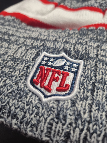 Gorro Lana New Era Nfl Houston Texans Gris Claro Talle Unico