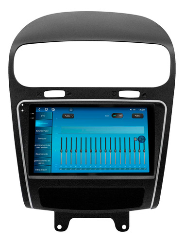 Multimidia Aikon Fóton G3 Freemont 12/17 8+256gb Octa 2k 9p