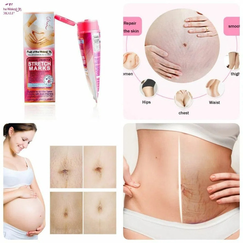 Crema Anti Estrias Wolaki Con Vitamina Y Hidratacion Neutra
