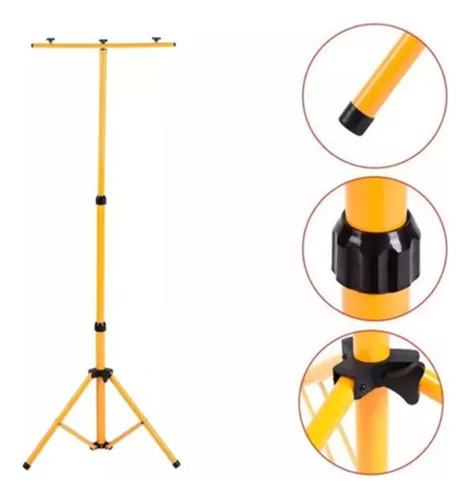 Soporte Base Atril Tripode Para Foco Led 220v O Emergencia