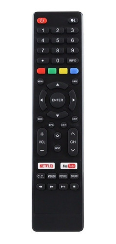 Control Compatible Con Atvio At-u58s840 Smart Tv Directo