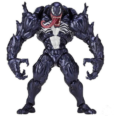 Figura Venom Black Modelo 18cm Juguete Móvil De Spiderman Ma