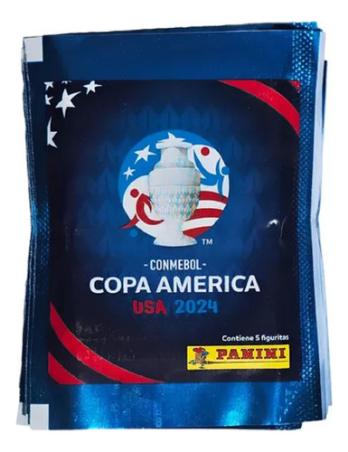 Figuritas Copa America Usa 2024 X 15 Sobres. Panini. Rey
