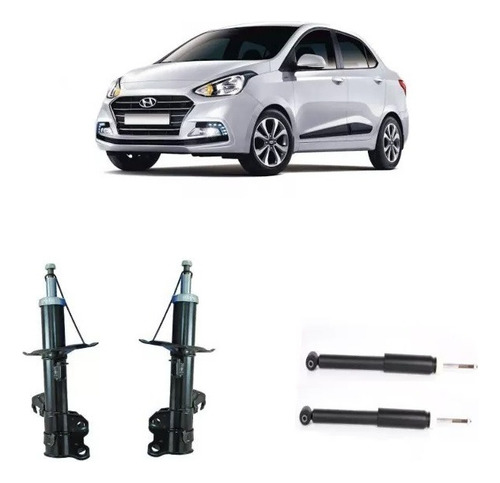 Paquete 4 Amortiguadores Grand I10 2015 A 2022