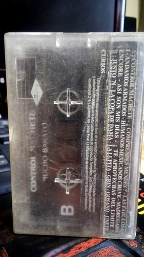 Cassette Control Machete - Mucho Barato (Usado)