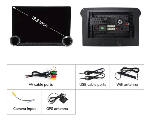 Dh1 Estéreo Carplay Ford Raptor F150 2008-2014 Gps Fm