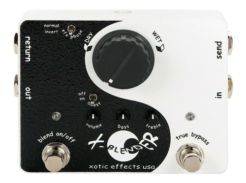 Pedal Guitarra/bajo Looper Xotic Xb X-blender