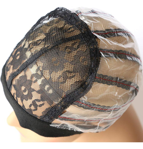 Btwtry - Gorra De Encaje Para Hacer Peluca Con Banda Elástic