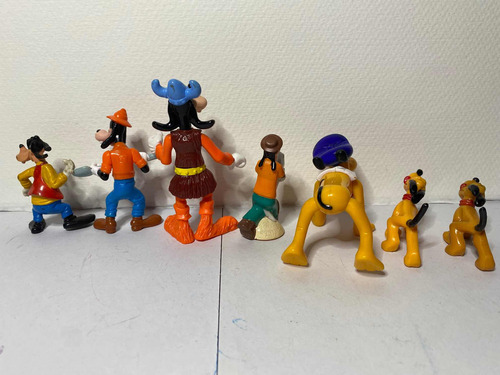 Figuras Disney De Goofy Y Pluto (Usado)