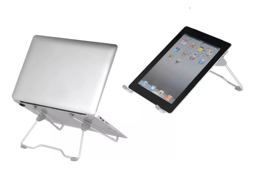 Soporte Para Notebook O Tablet 10 A 17 Plegable De Aluminio