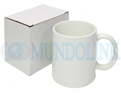 Mugs Blanco Sublimación 11 Onzas Caja Individual Aaa Pocillo