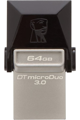 Memoria USB Kingston DataTraveler microDuo 3.0 DTDUO3 64GB 3.0 negro