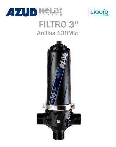 Filtro Anillas Para Riego Azud Helix System 3'' 130mic