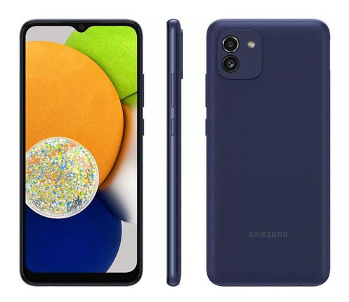 Smartphone Samsung Galaxy A03 A035m 64gb Azul