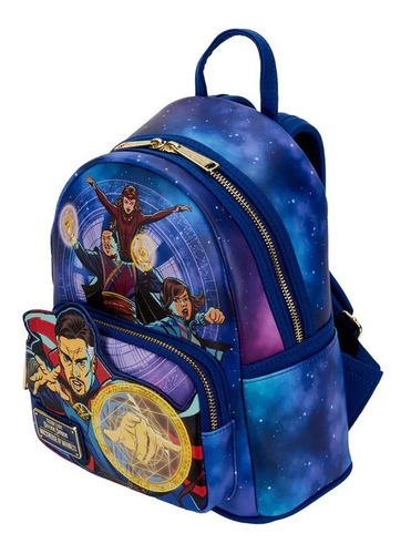 Imagen 2 de 4 de Loungefly Marvel Dr Strange Multiverse Minibackpack