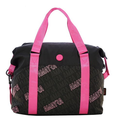 Imagen 2 de 10 de Bolso Amayra Viaje Urbano Deportivo Grande Dama Mujer Mano