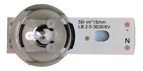 Pack X 5 // Repuesto De Led Con Difusor Grande - 50mm - 6v
