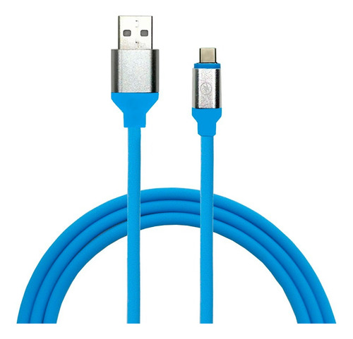 Kit 2 Cabo Usb Tipo C 6 Cores Carregamento Rápido 3a 1m Ca05