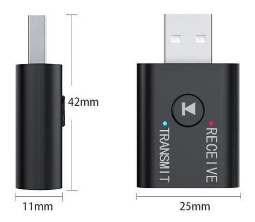 Transmisor Y Receptor Bluetooth V5.0 De Audio
