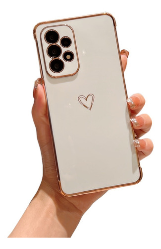 Funda Móvil Niña Diseño Corazón Para Samsung A53/a52