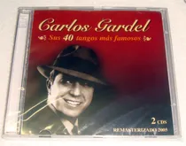 Comprar Carlos Gardel Sus 40 Tangos Mas Famosos 2 Cds Sellado Kktus