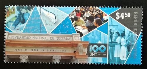 Argentina, Sello Gj 4047 100 Años Unt 2014 Mint L12924