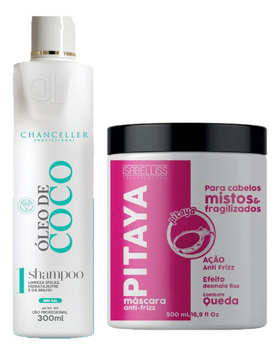 Kit Chanceller Coconut Hidratação 2 Passos