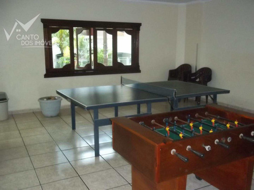 Imagem 30 de 30 de Cobertura Com 2 Dorms, Canto Do Forte, Praia Grande - R$ 450.000,00, 92m² - Codigo: 409 - V409