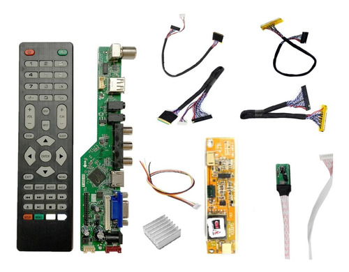 Kit Testador P Teste Em Telas De Notebook 30 Ou 40 Pin Lvds