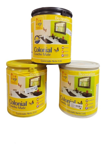 Pintura Caucho Ocre Colonial