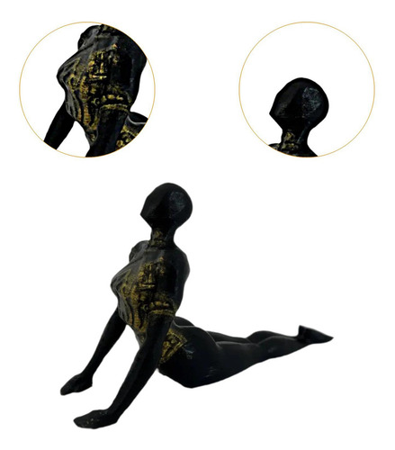 Figura De Resina Con Pose De, Estatua, Obra De Extensión