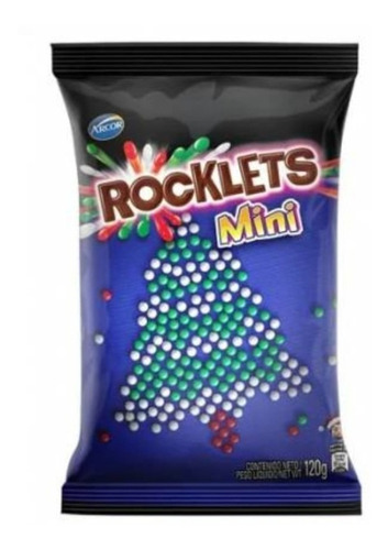 Rocklets Mini Navidad X 120 G. - Kako Golosinas Cotillón