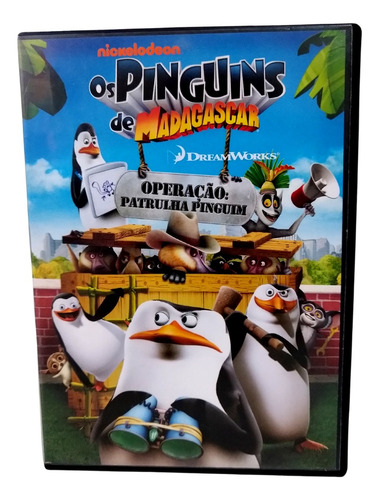 Os Pinguins Madagascar Operacao Patrulha Pinguim Dvdlacrado