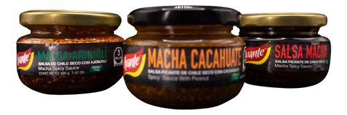 Salsas Machas Pack De Tres