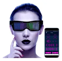 Comprar Lentes Luminosas Led Bluetooth, Lentes De Fiesta Editables