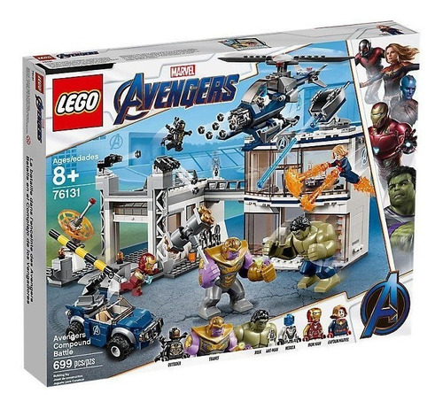 Lego Avengers Batalla En El Complejo De Los Vengadores 76131