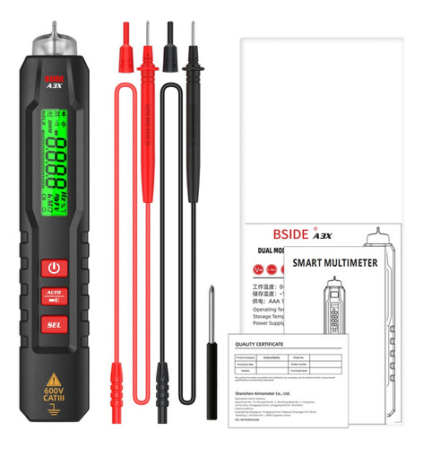 Multimetros Digitales Ncv Type Boligrafo De Temperatura Type